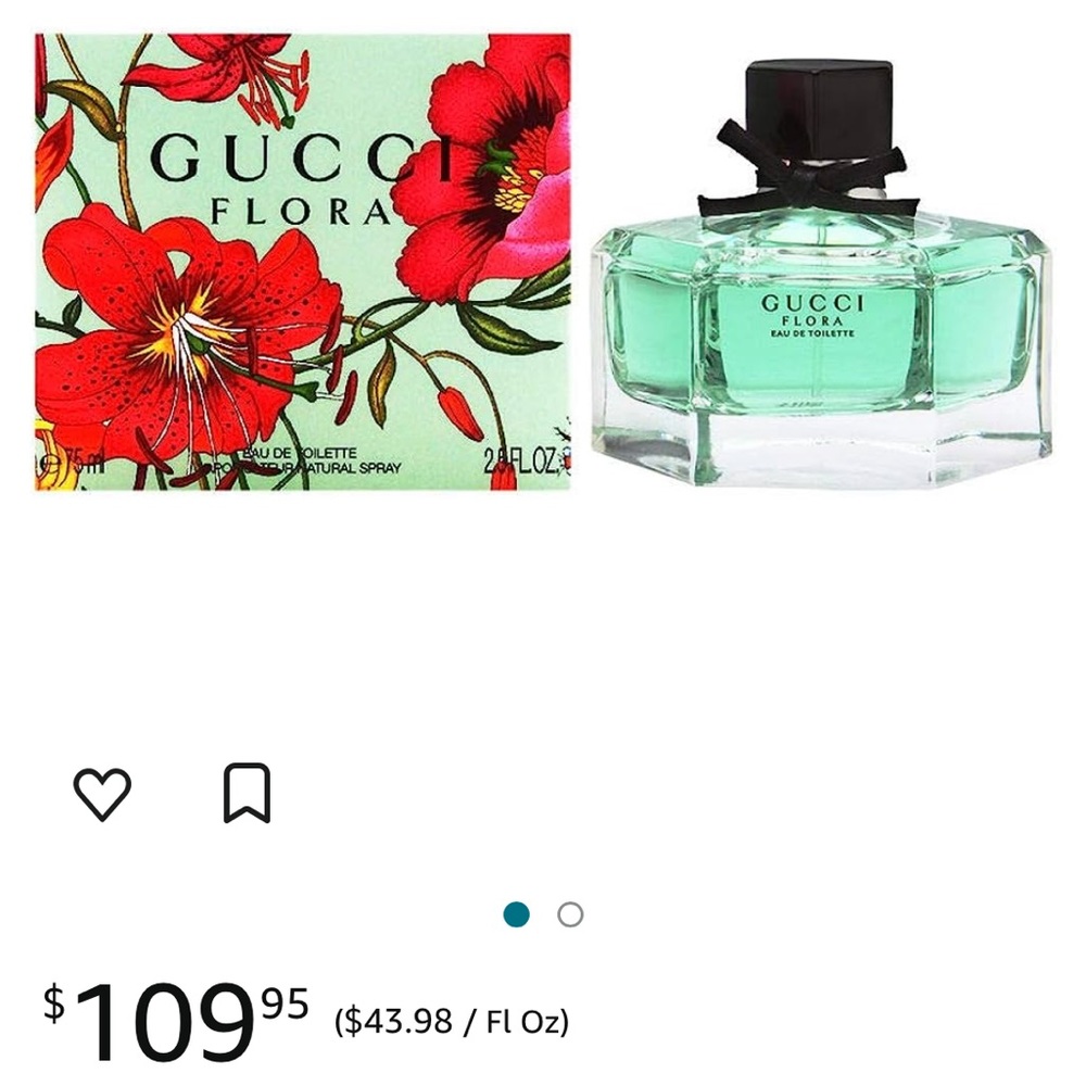 New! Gucci flora perfume